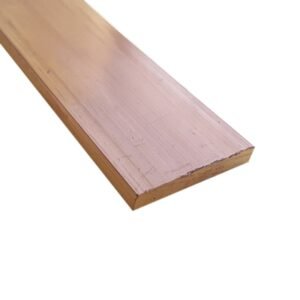 Platina de cobre duro desnudo 5x30mm 6mts