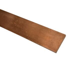 Platina de cobre duro desnudo 5x60mm 6mts