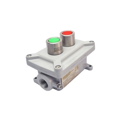 Botonera c/start-stop NA+NC, 2 salidas 3/4¨, CL1.ZONA 1