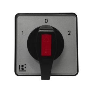 Conmutador 3 polos 1-0-2, 25A