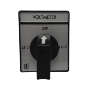 Conmutador voltímetro OFF-FASE/FASE 10A