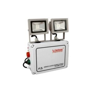 Luminaria de emergencia LED 2x10W 3h 220V IP65 exterior