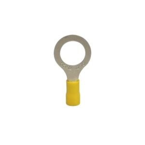 Terminal anillo aislado 10-12AWG 5/36" (4.3mm) amarillo x100und