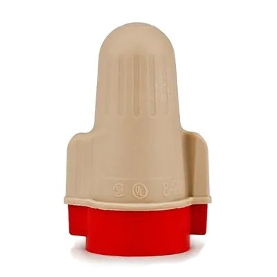 Conector de resorte T/R Super Tan 8-22AWG