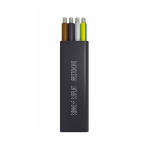 Cable Subflat plano grúa/sumergible 4G4mm2, 1kV goma, clase 5, x metro lineal
