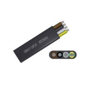 Cable Subflat plano grúa/sumergible 4G10mm2, 1kV goma, clase 5, x metro lineal