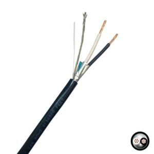 Cable instrumentación apantallado 1x2x14AWG 300V 90°C libre de halógeno, UL, x metro lineal