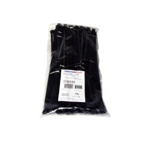 Amarracable negro 245x4.6mm x100und