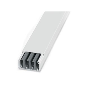 Canaleta unicanal 100x50mm 2mts con tapa sin adhesivo s/separador