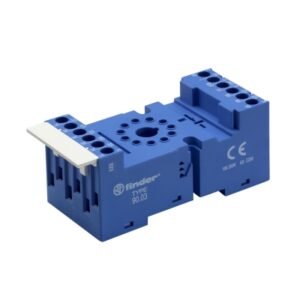 Base redonda p/rele 11 pines 10A 250V mod.6013 tipo tornillo A1X2