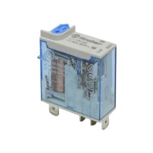 Relé 5 pines 230VAC 1NA/NC 16A 230V c/indicador mecánico