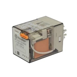 Relé 11 pines 110VAC 3NA/NC 10A 250V c/indicador mecánico