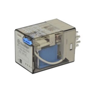 Relé 11 pines 24VCD 3NA/NC 10A 250V c/indicador mecánico