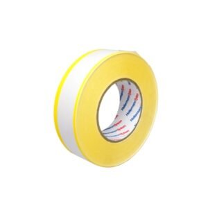 Etiqueta continua de vinil 40mmx50mts amarillo