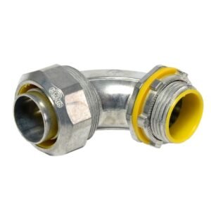Conector curvo hermético Liquid Tight ZDC 1¨ x90° UL
