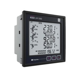 Medidor multifunción trifásico 96x96mm, clase 0.5s, 31TH, USB, 8MB, RS485