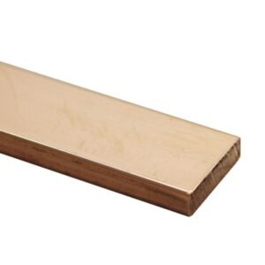 Platina de cobre duro desnudo 5x80mm 6mts