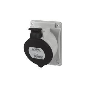 Tomacorriente p/empotrar inclinado 3x32A+T 500V IP44 7h Optima