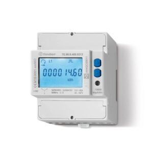 Contador de energía trifásico 1A/6A 3F Modbus RS485 2T MID