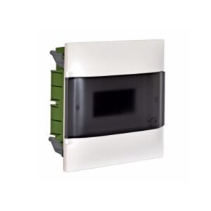 Tablero p/empotrar de resina 12 DIN 235x328x102mm con puerta