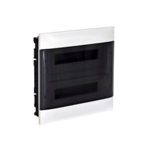 Tablero p/empotrar de resina 24 DIN 385x328x103mm con puerta
