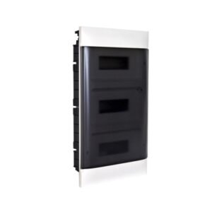 Tablero p/empotrar de resina 36 DIN 535x328x103mm con puerta