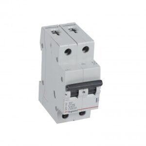 Interruptor termomagnético 2x25A 10/6kA 230/440V tipo C DIN RX3