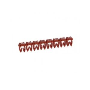 Marcador número: 2 para cable 0.5-1.5mm2 rojo x30und