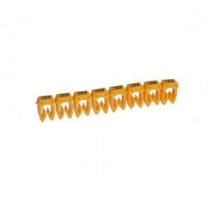 Marcador letra: R para cable 0.5-1.5mm2 x30und