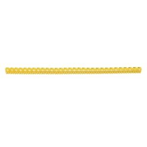 Marcador número: 4 para cable 1.5-2.5mm2 amarillo x30und