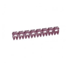 Marcador número: 7 para cable 1.5-2.5mm2 violeta x30und