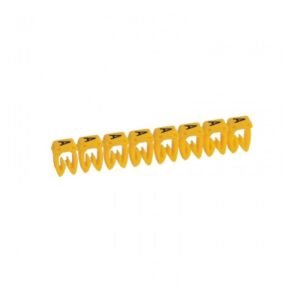 Marcador letra: A para cable 1.5-2.5mm2 x30und