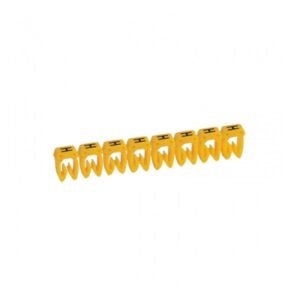 Marcador letra: H para cable 1.5-2.5mm2 x30und