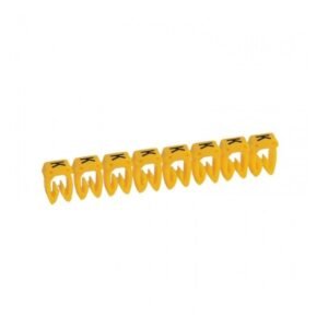 Marcador letra: K para cable 1.5-2.5mm2 x30und
