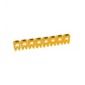 Marcador letra: M para cable 1.5-2.5mm2 x30und