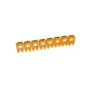 Marcador letra: R para cable 1.5-2.5mm2 x30und