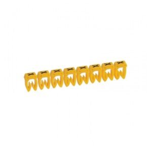 Marcador letra: X para cable 1.5-2.5mm2 x30und