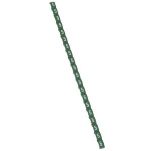 Dígitos Duplix número: 5 verde x20und