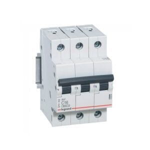 Interruptor termomagnético 3x16A 10/6kA 230/440V C DIN Rx3
