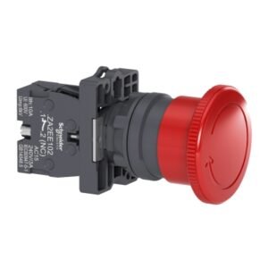 Pulsador de emergencia pulsar-girar 22mm-40mm 1NC IP65