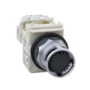 Pulsador luminoso verde 30mm 120VAC NEMA