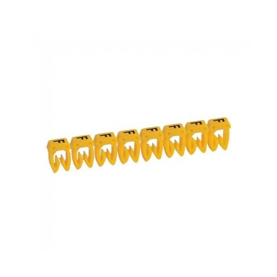 Marcador letra: F para cable 4-6mm2 x20und