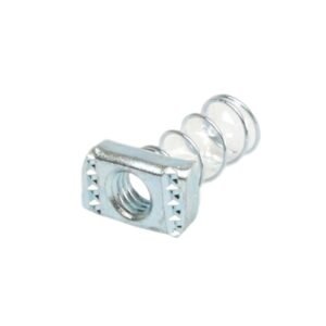 Tuerca resorte 1/4", electrogalvanizado