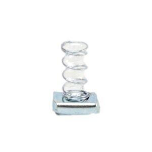 Tuerca resorte 3/8¨, electrogalvanizado