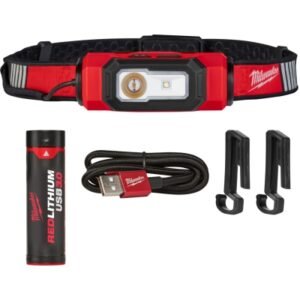 Linterna para casco Led 25-600Lm,IP54, Heavy Duty