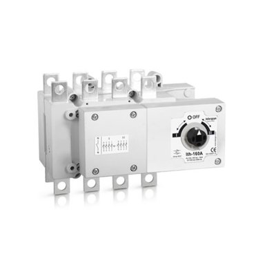 Conmutador manual 3x160A 690VAC sin manija