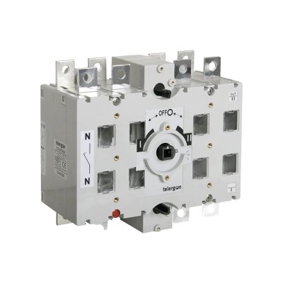 Conmutador manual 3x250A 690VAC sin manija