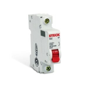 Interruptor termomagnético 1x6A 10/6kA 230/400V curva C DIN IEC 60898-1