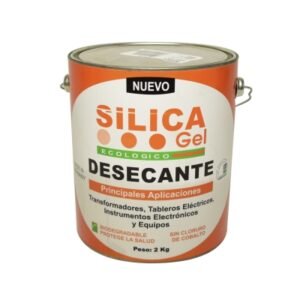 Silica gel deshumedecedor para transformador. Color naranja x2kg