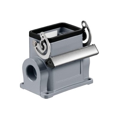 Base para conector multipolo de metal sin tapapara sobreponer 06 polos IP65